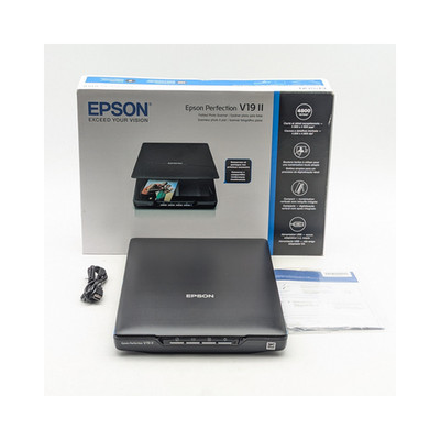 Epson Perfection V19 II Flatbed Photo Scanner 4800 DPI (B11B267201) | Black