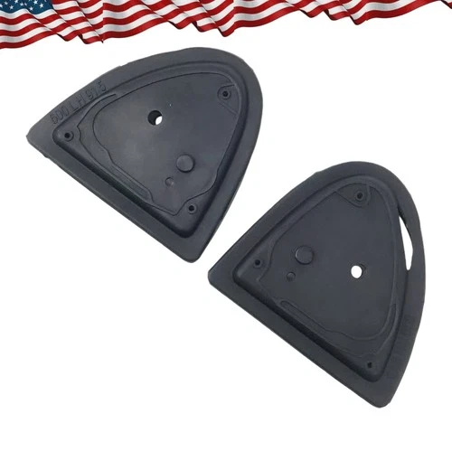 New Door Mirror Base Seal Pair Set 2pcs For 2001-2006 Mercedes-Benz S55 AMG