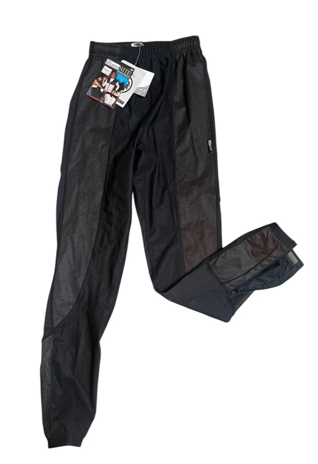 NEW illumiNITE Reflective Pants Zipper Ankle Black Soft Shell Womens Size Small
Opens in a new windo