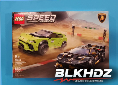 LEGO 76899 Speed Champions Lamborghini Urus & Huracan Set New Box Wear