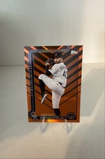 2025 Topps Update Series - Antonio Senzatela #US154 Holiday Orange & Black Foil
