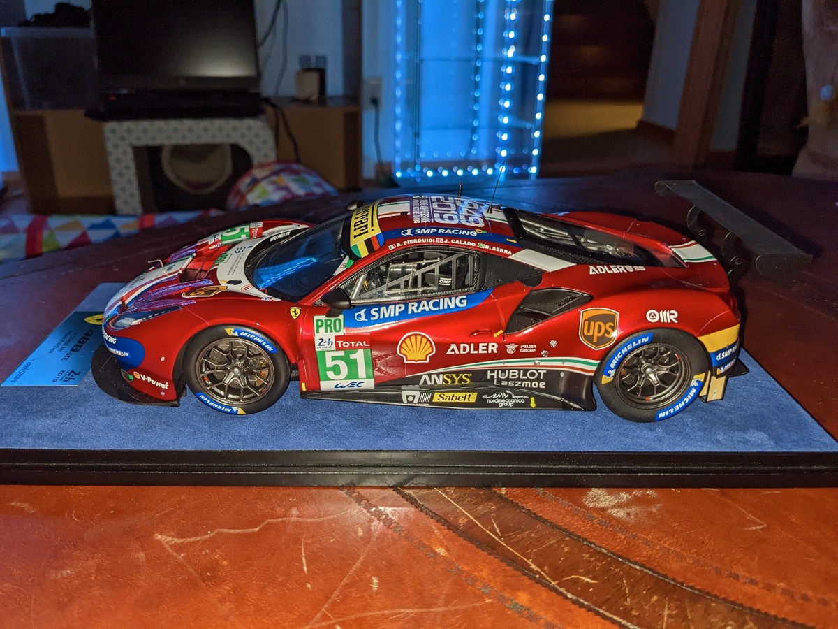 Looksmart #LS18LM023 1:18 Ferrari 488 GTE EVO A.F. Corse #51 | eBay