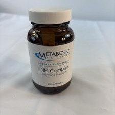 Metabolic Maintenance DIM Complex Diindolylmethane Supplement Estrogen Ex 05/26