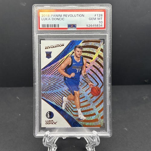 Panini 2018-19 Revolution Luka Dončić RC #128 PSA 10 Gem Mint Mavericks