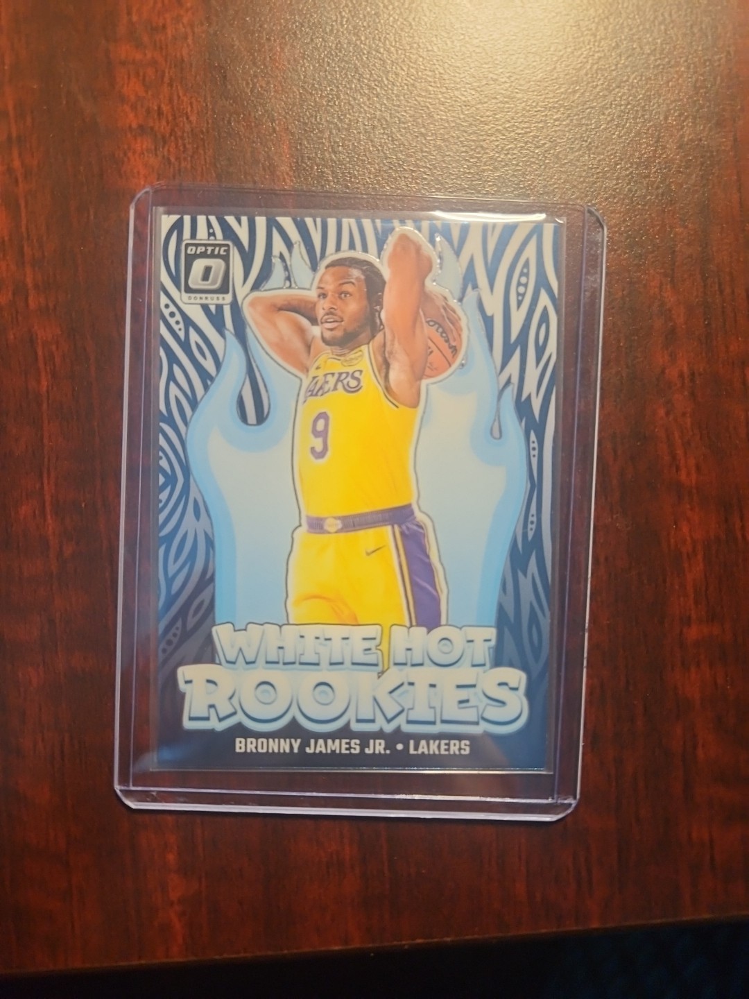 2024-25 DONRUSS OPTIC BRONNY JAMES JR WHITE HOT ROOKIES RC #15 LAKERS