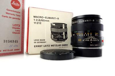 Leitz Leica 11212 Macro Elmarit R 60mm f2,8 #3156345 Wetzlar ju144