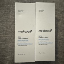 2 X MEDICUBE Zero Foam Cleanser - Deeply cleanses, remove impurities 120g