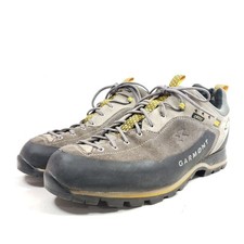 Scarpe da trekking Garmont Dragontail Gore-Tex da uomo taglia 13 in pelle grigia e gialla