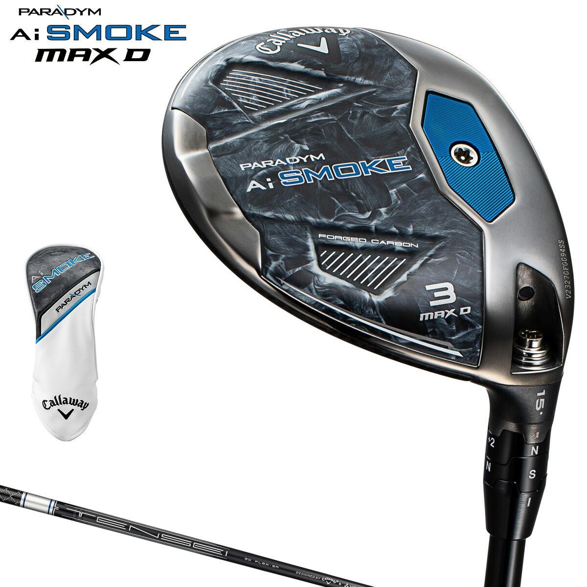 Callaway PARADYM Ai SMOKE MAX D FairwayWood 5W RH TENSEI CW50