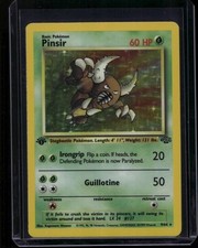 Pokemon TCG Pinsir 9/64 Jungle 1st Edition Holo Rare NM on eBay