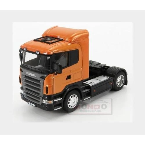 1:32 Welly Scania R470 Tractor Truck 2-Assi 2012 Orange Met Copper WE32625OR MMC - Image 2 of 2