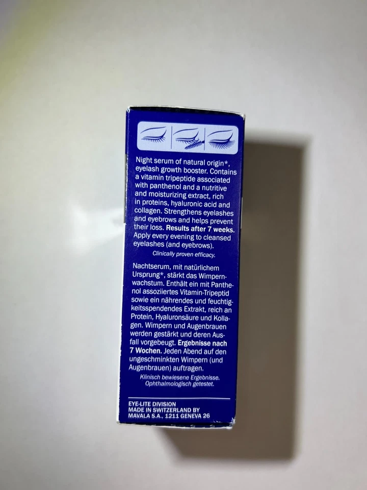 Doble pestaña Mavala Eye-Lite 10 ml (0,3 oz.) para aspecto natural, grosor Foto 3 de 4