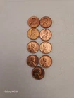 1957 D  Uncirculated  Lincoln Wheat Cent Penny  ( 9 )
