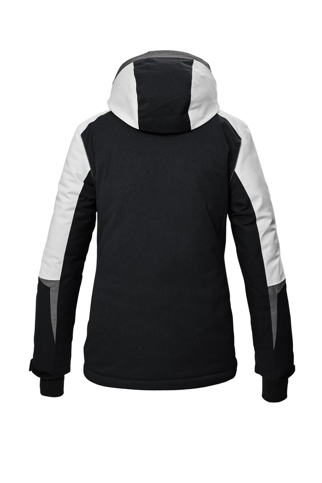 Killtec Damen Skijacke Ksw 66 Winterjacke Jacke, Schwarz/Weiß, EU 40 Defekt - Bild 2 von 4