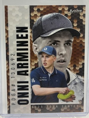 2025 Brixton Disc Golf Card Parallel Universe Onni Arminen Snake Parallel #146