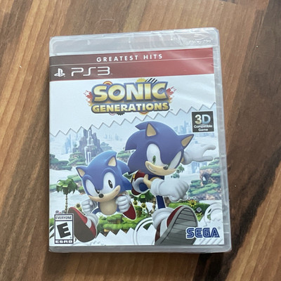 SEGA Sonic Generations PS3 Action & Abenteuer 3D Compatible Game
