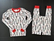 Hanna Andersson Dr Suess Cat In The Hat Long Johns Size 160 14 EUC 44996