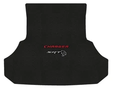 Lloyd Loop Trunk Mat for '13-22 Charger w/Red on Black Charger w/Hellcat