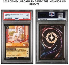 2024 TOPPS LORCANA DISNEY PERDITA 101 DALMATIONS DEVOTED MOTHER 15 PSA 9