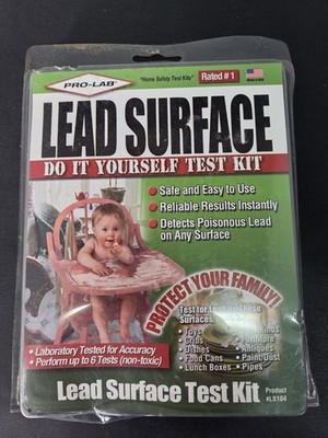 Pro-Lab Lead Surface DIY Test Kit 2 Tests New In Package
