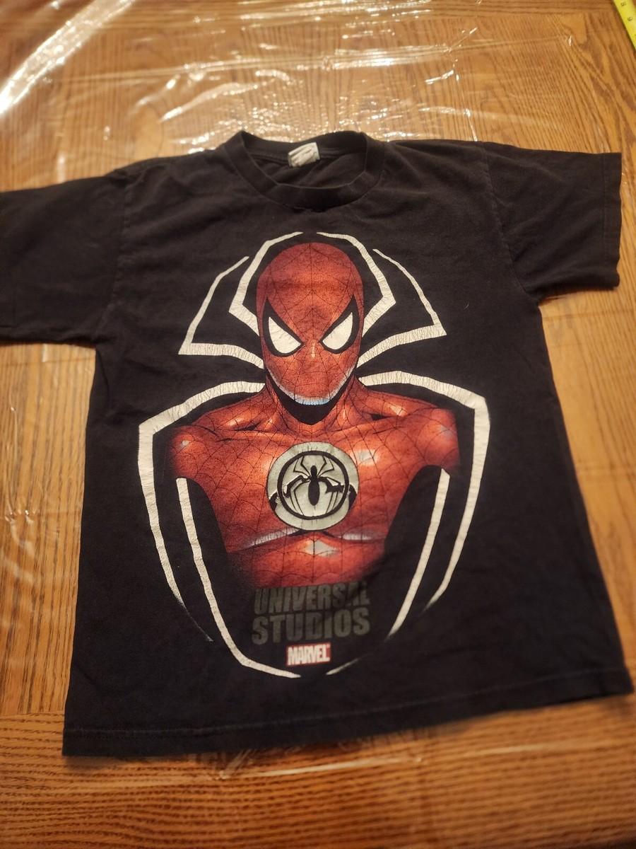 Universal Studios Marvel スパイダーマン Tシャツ Universal Studios Florida Shortsleeve Shirt Unisex Kid's Medium