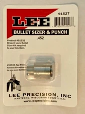 Lee Precision 452 Bullet Sizer & Punch NEW!! # 91527