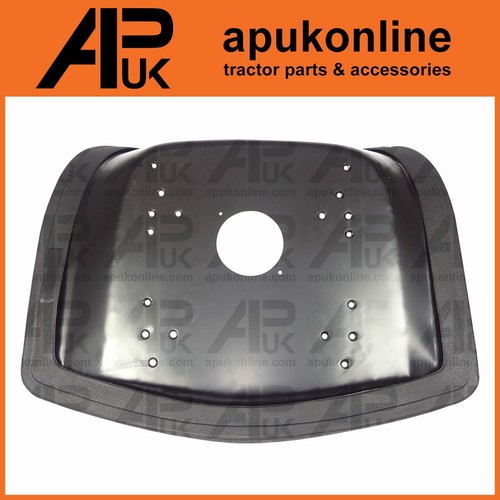 Bandeja de asiento negra universal espalda baja para tractor compacto Iseki Kubota Yanmar Ford - Imagen 7 de 9
