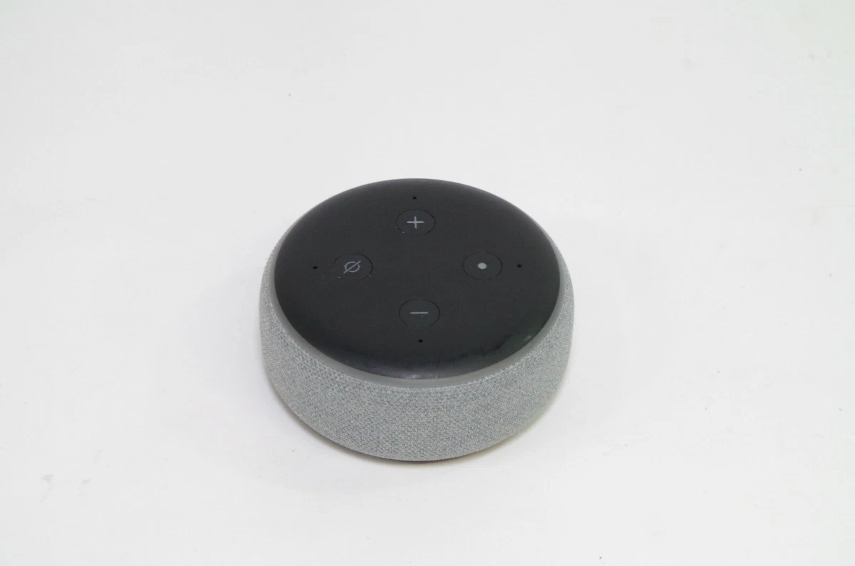 Amazon C78MP8 Echo Dot 3rd Gen Smart Speaker Gray NO POWER CORD