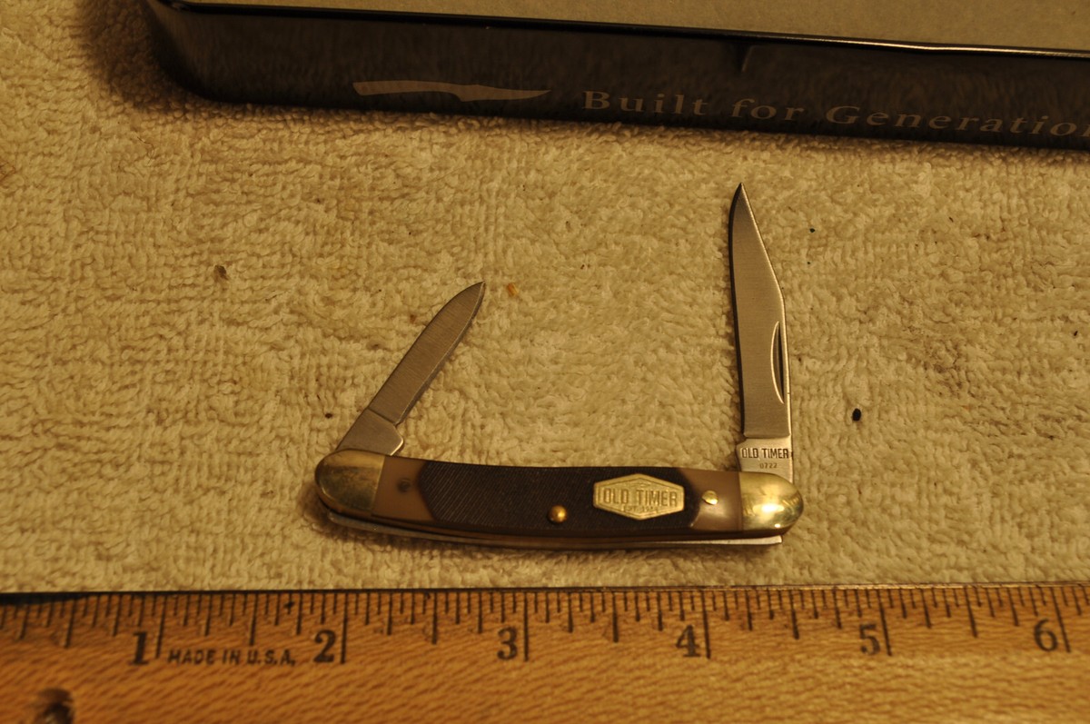 Schrade Old Timer Limited Edition Three Knives Built For Schrade Old Timer Limited Edition Three Knives Built For