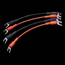 Cardas Audio Jumper Bi-Wire Speaker Cables 11.5 AWG SPADES Set ot 4