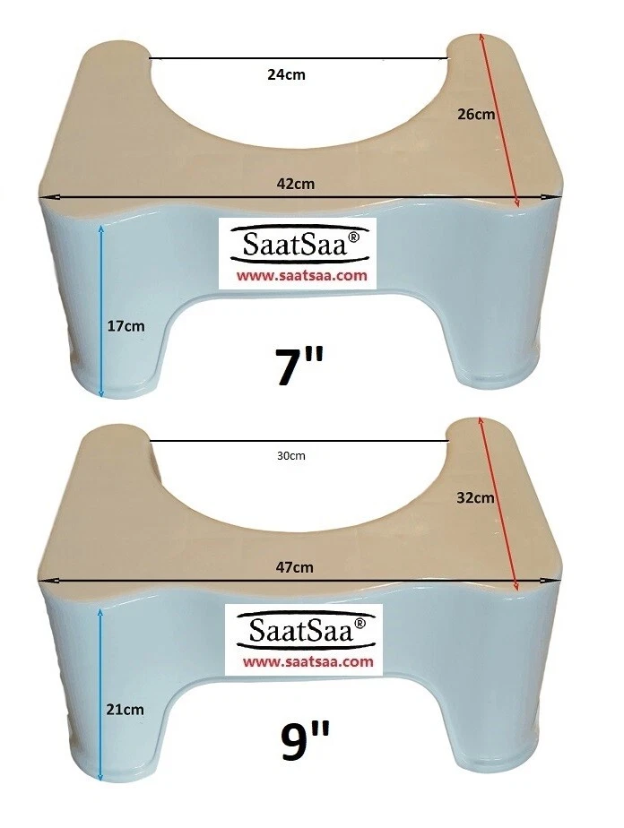 Squatty Step Stool Potty Squat Aid For Constipation Piles Relief Bathroom Stool