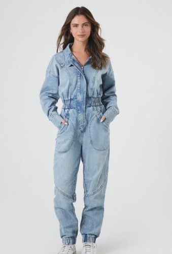 BNWT Denim Jumpsuit Size S