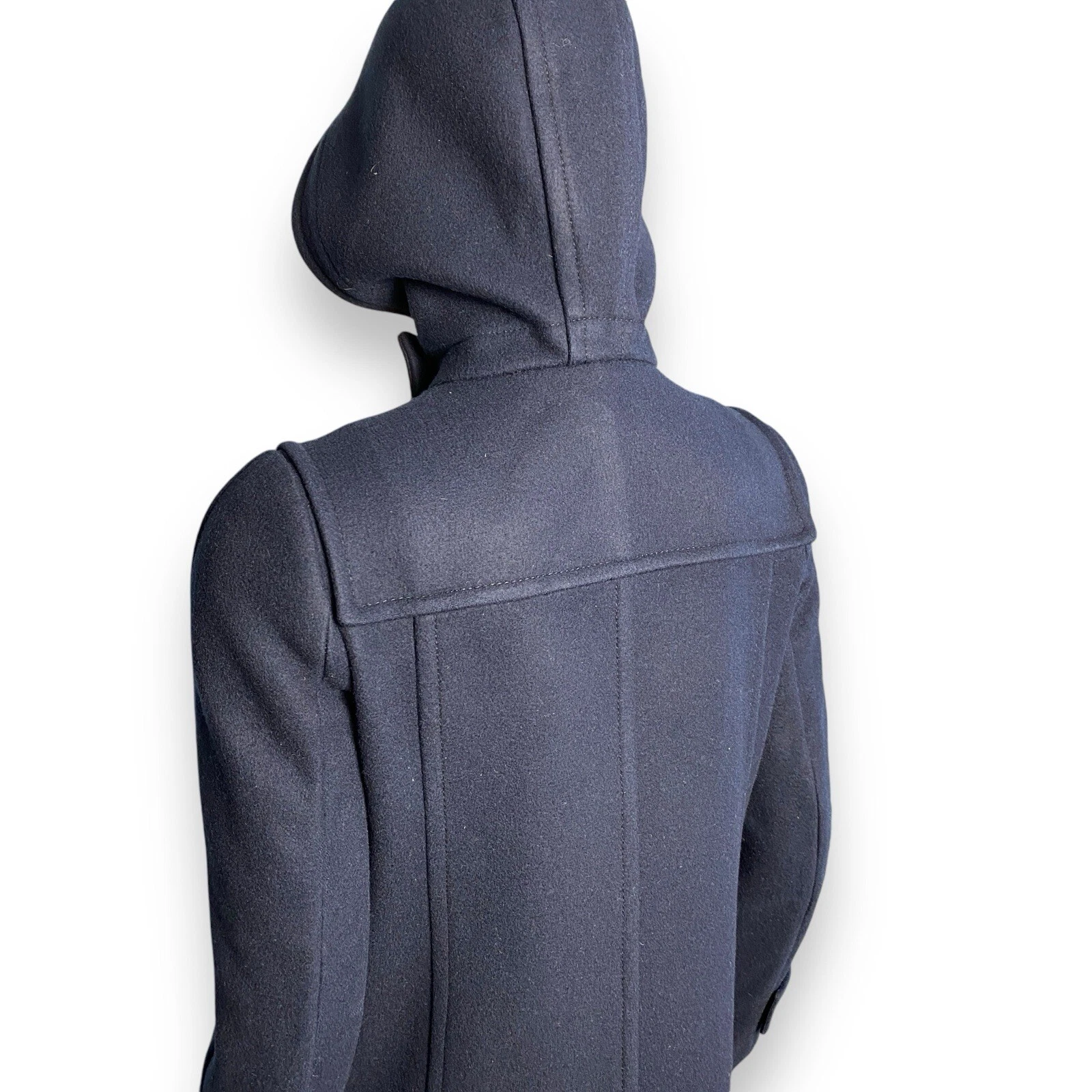 GUCCI Cappotto lana blu scuro CUCCI taglia 38 XS