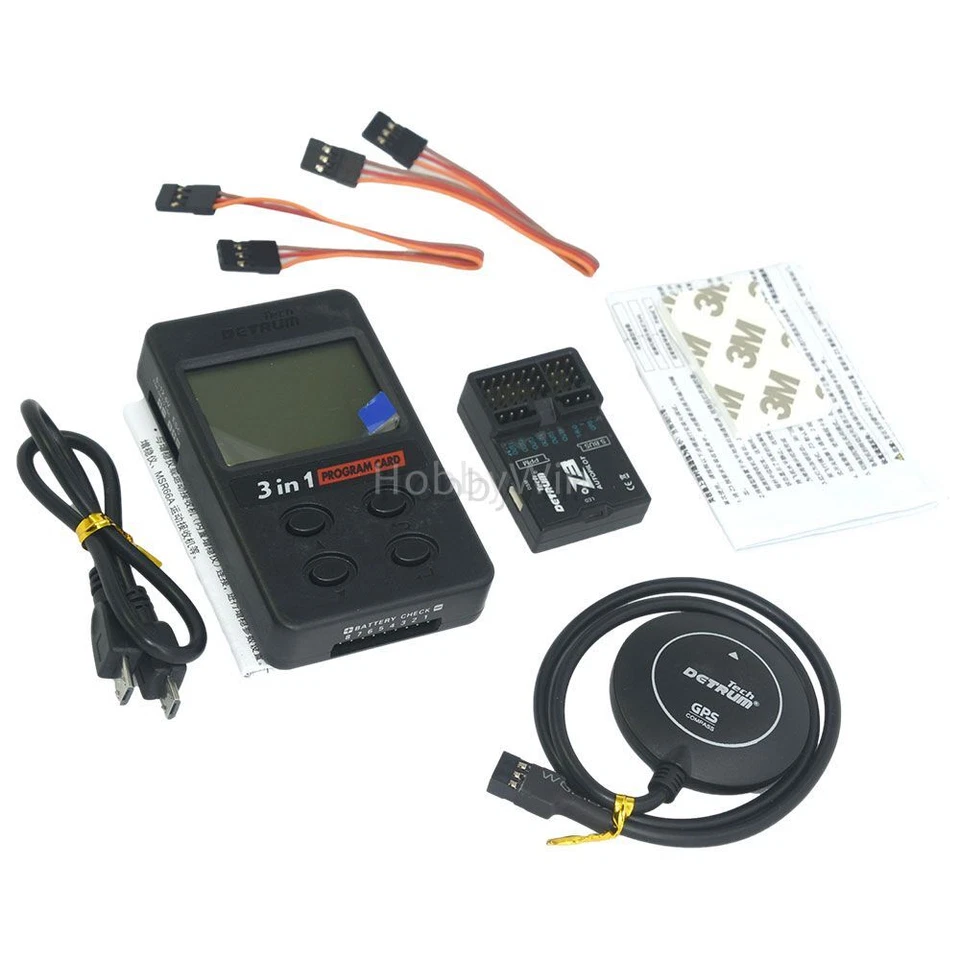 Dynam Detrum Z3 Flight Controller Nitro Version GPS & 3in1 Program Card Combo - Image 2 of 4