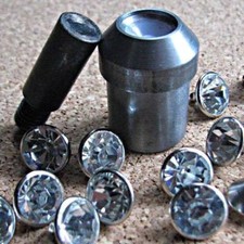 Punta per Torchietto pressa manuale per applicazione borchie STRASS RIVETTO 8mm