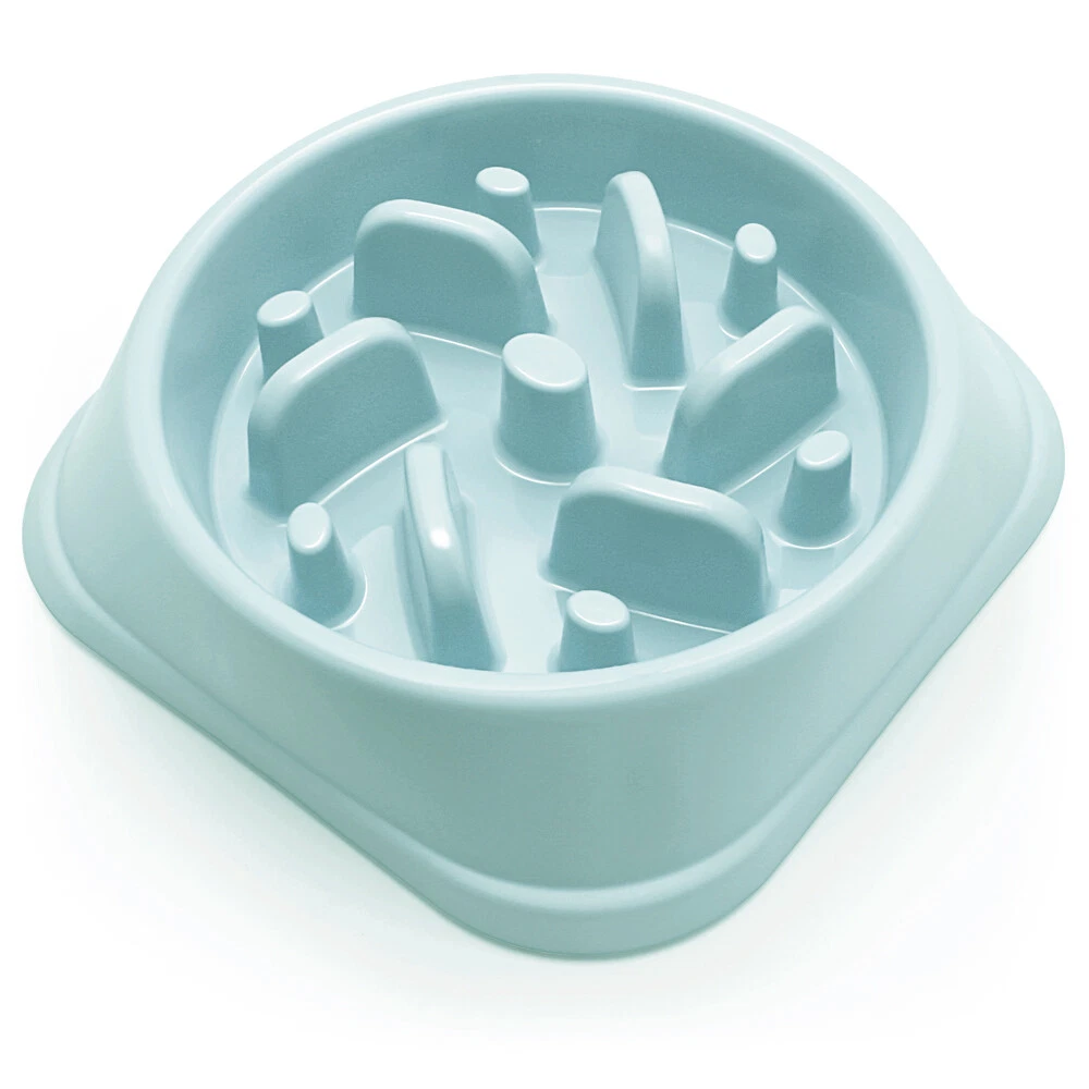 Slow Feeder Dog Bowl Anti Bloat No Gulp Puppy Pet Cat Interactive