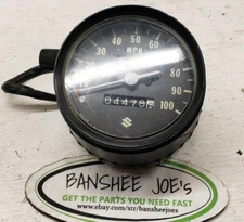 1973 Suzuki TC125 Speedometer Prospector Needs New Bulb