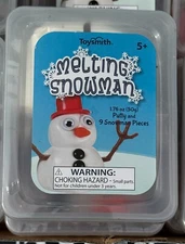 Toysmith Melting Snowman 1.76oz (50g) putty and 9 snowman pieces