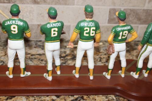 1973 Oakland Athletics World Series Champions Danbury Mint - Bild 9 von 12