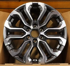 GMC Machined Charcoal Canyon OEM Wheel 20” 2023-2024 Factory Original Rim 14112