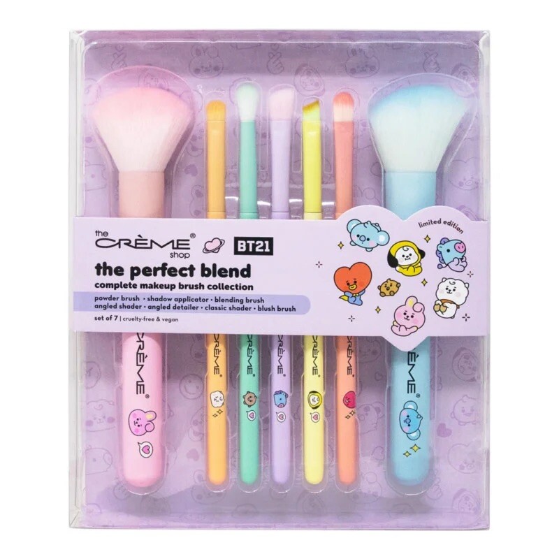 The Creme BT21 Makeup Brush Collection | eBay