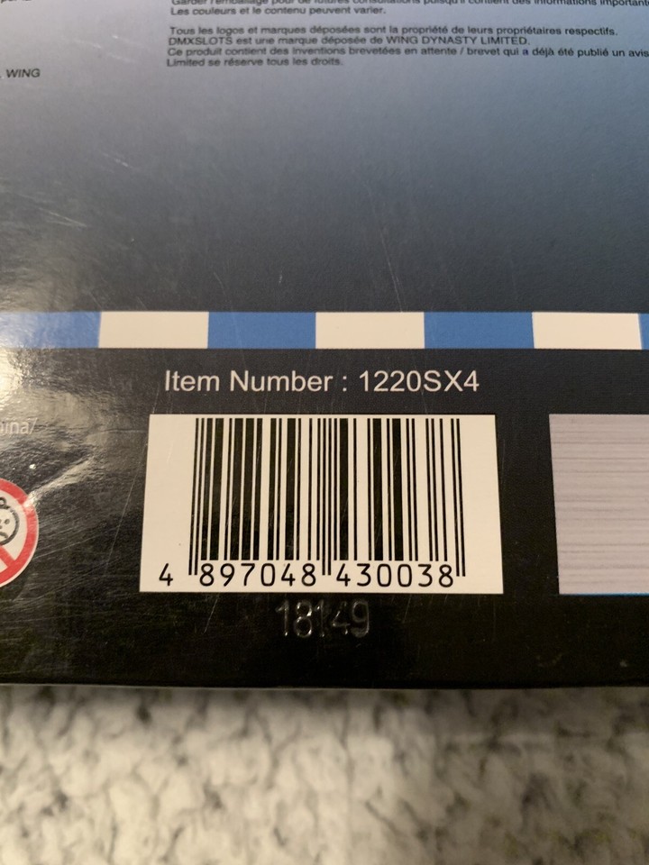 DMX Racer Slot Car 3 Lane Straight Track Module DMXSLOTS Platform ...