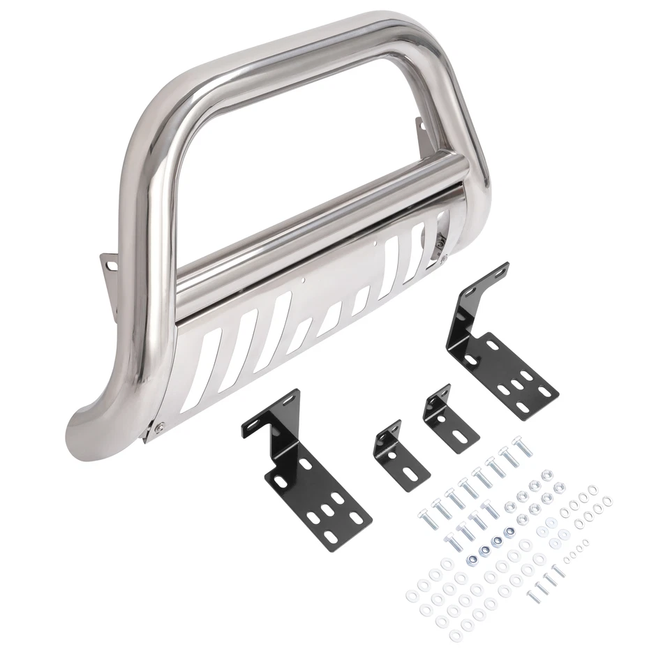 Protector de rejilla de parachoques con cepillo de empuje Bull Bar para Dodge Ram 1500 2500 3500 2002-2009 Foto 2 de 4