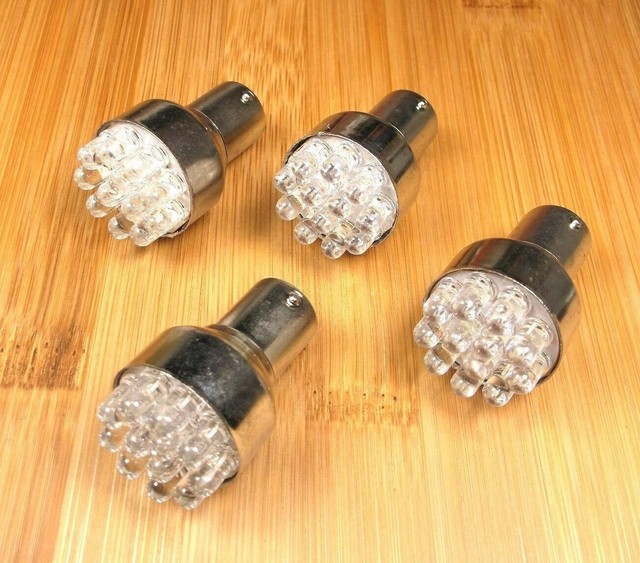 4 BBT 12 volt 1141 White 12 LED RV Light Bulbs eBay