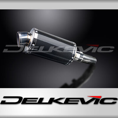 Suzuki SFV650 Gladius 2009-2015 Slip On 9'' Oval Carbon Exhaust Muffler Kit