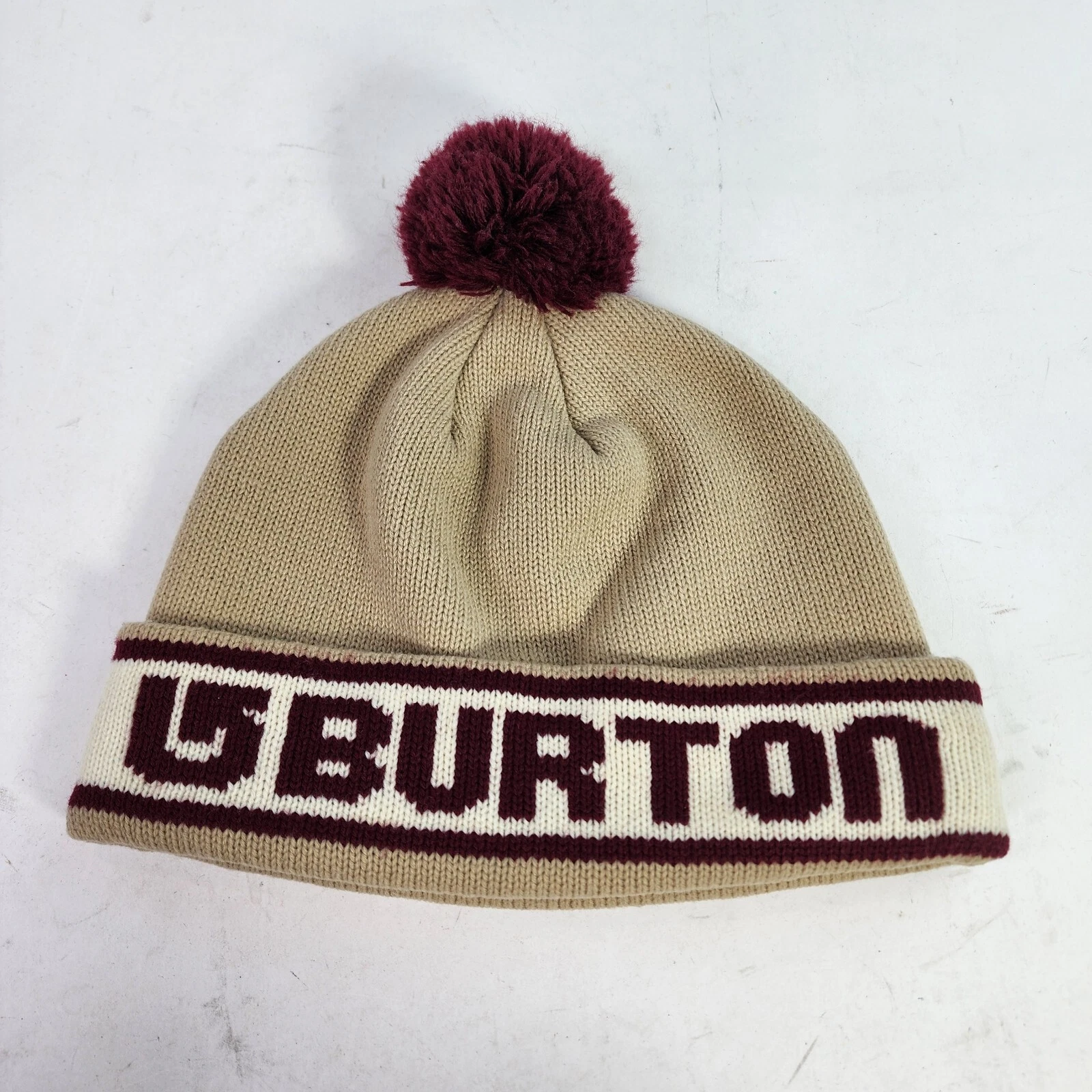 burton trope pom pom ski snowboarding winter hat 