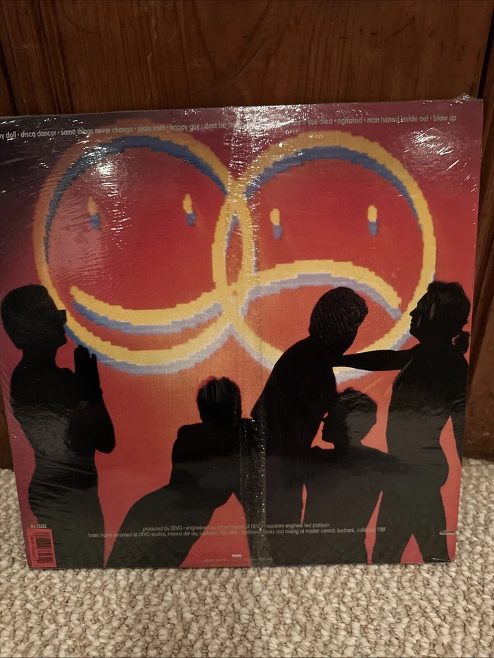 Total Devo by Devo (Record, 1988) Enigma Records SEALED - Image 2 of 2