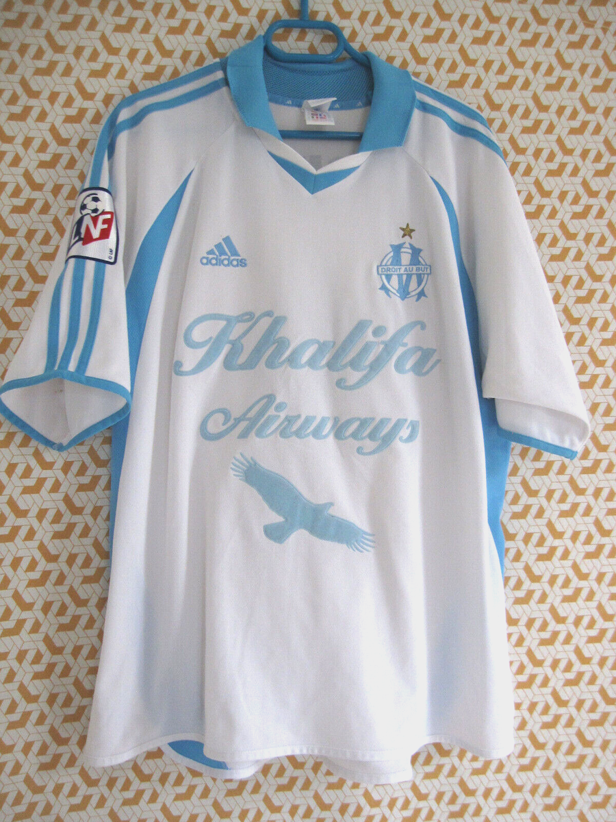Maillot OM Van Buyten 2001-2004 - Taille XL - Occasion