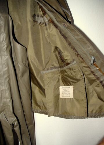 BW Regenanzug PVC (Jacke + Hose) Gummi Regenmantel Gummi Regen Mantel Jacke 52/L - Bild 5 von 10