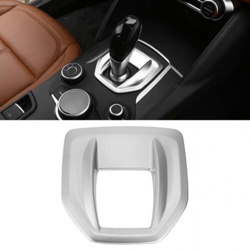 For Alfa Romeo Stelvio Giulia 2017-19 Inner Console Gear Shift Panel Cover Trim - Foto 1 di 6